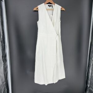 Theory Wrap Dress in Multicolor